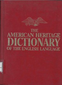 Image of The American heritage dictionary of the English language