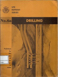 Image of SPE reprint series no. 6a : drilling
