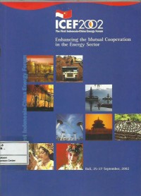 Image of ICEF 2002 program book enhancing the mutual cooperation in the energy sector
