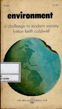 Image of Environment : a challenge to modern society