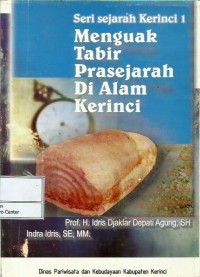Image of Seri sejarah Kerinci 1 : menguak tabir prasejarah di alam Kerinci
