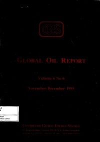Image of Global oil report vol. 6 no. 6 Nov-Dec 1995