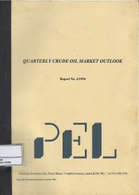 Image of Quarterly crude oil market outlook report no. 2/1994