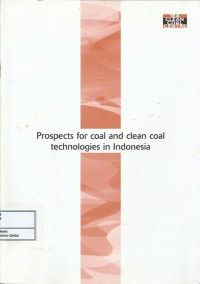 Image of Prospects for coal and clean coal technologies in Indonesia