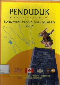 Image of Penduduk : population of Kabupaten Nias & Nias Selatan 2005
