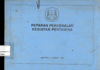 Image of Paparan perkenalan kegiatan Pertamina