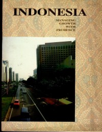 Image of Indonesia : managing growth with prudence