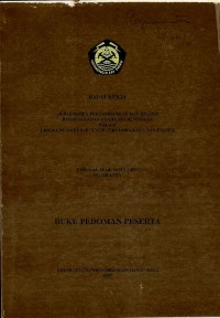 Image of Rapat kerja Departemen Pertambangan dan Energi beserta Badan Usaha Milik Negara dalam Lingkungan Departemen Pertambangan dan Energi tanggal 14 s.d. 16 Juli 1997 di Jakarta
