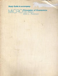 Image of Study guide to accompany principles of economics : micro