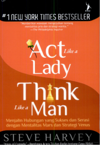 Image of Act like a lady think like a man