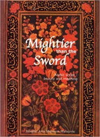 Image of Mightier than the sword : arabic script : beauty and meaning
