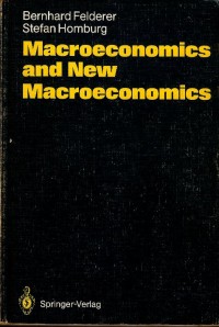Image of Macroeconomics and new macroeconomics