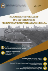 Image of Kajian kritis terhadap isu-isu strategis pendapatan dan pembiayaan negara