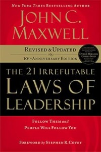 Image of The 21 irrefutable laws of leadership