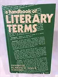 Image of A handbook of literary terms