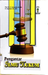 Image of Pengantar ilmu hukum