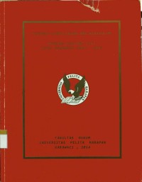 Image of Pedoman Perkuliahan dan Kurikulum  Program Sarjana (S1) Tahun Akademik 2014-2015