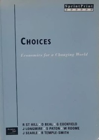 Image of Choices : economics for a changing world