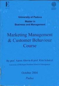 Image of Marketing management & customer behaviour course