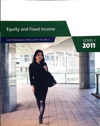 Image of Equity and fixed income level I 2011