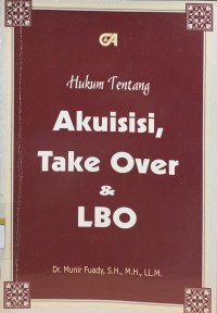 Image of Hukum tentang akuisisi, take over & LBO