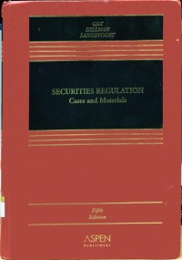 Image of Securities regulation : cases and materials