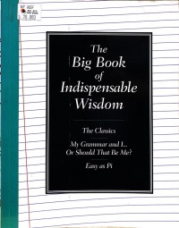 Image of The big book of indispensable wisdom