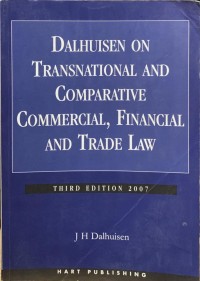 Image of Dalhuisen on transnational and comparative commercial, financial and trade law