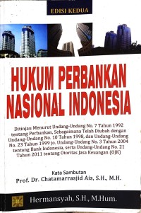 Image of Hukum perbankan nasional Indonesia