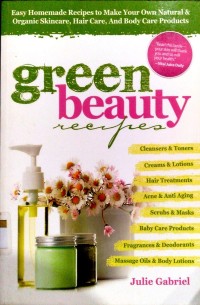 Image of Green beauty recipes