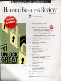 Image of Harvard Business Review [December 2006]