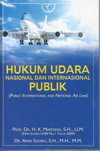 Image of Hukum udara nasional dan internasional publik = public international and national air law