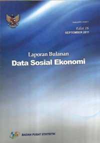 Image of Laporan bulanan data sosial ekonomi edisi 16