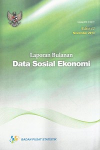 Image of Laporan bulanan data sosial ekonomi edisi 42