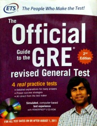 Image of Official guide to the GRE