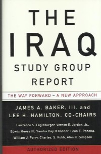 Image of The Iraq study group report : the way forward - a new approach