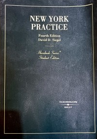 Image of New York practice : hornbook series student edition