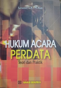 Image of Hukum acara perdata : teori dan praktik