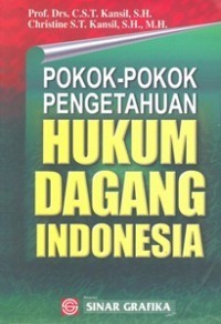 Image of Pokok-pokok pengetahuan Hukum dagang Indonesia