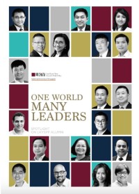 Image of One world many leaders : spotligt on LKYSPP alumni