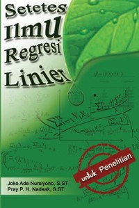 Image of Setetes Ilmu Regresi Linier