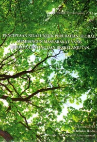 Image of Penciptaan nilai untuk perubahan global : membangun masyarakat yang berdaya lenting dan berkelanjutan