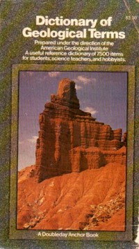 Image of Dictionary of geological terms