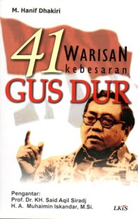 Image of 41 warisan kebesaran Gus Dur