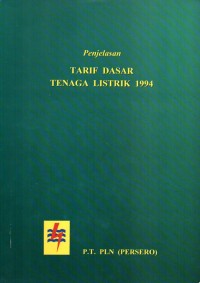 Image of Penjelasan tarif dasar tenaga listrik 1994