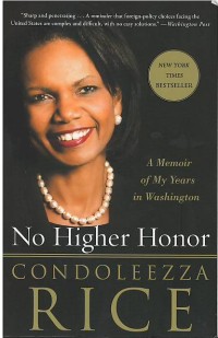 Image of No higher honor : a memoir of my years in Washington